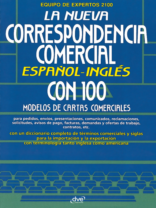 Title details for La nueva correspondencia comercial español--inglés by Varios Autores - Available